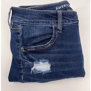 American Eagle Outfitters Hi Rise Jegging‎ Jeans Women's Size 12 Dark Wash